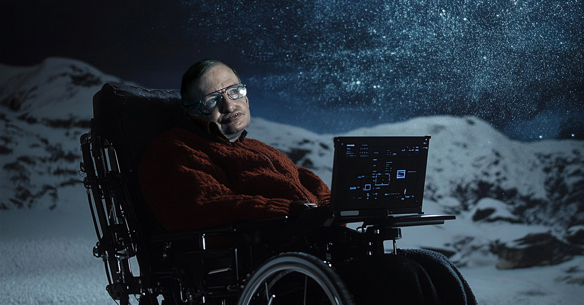 Stepheng Hawking in artctic scenario